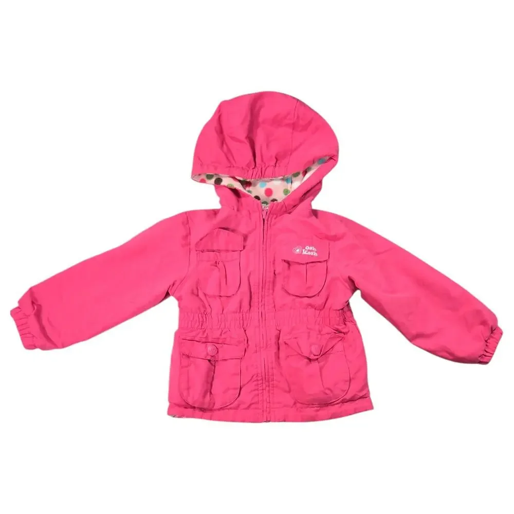 OshKosh Girls 2T Reversible Coat Jacket Childrens Place 18-24M Fleece Jacket Lot